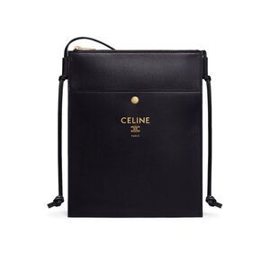 Celine Women Sharp Smooth Lambskin Clutch